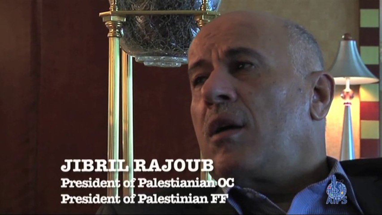 Rajoub presses Palestinian cause with FIFA