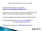 online Sap is retail certification training in Georgia