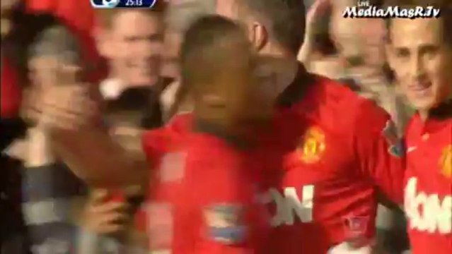 هدف مانشستر يونايتد الأول في ساوثهامبتون - الأسبوع 8 - 19/10/2013