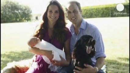 Official photographs of the "Royal Baby" "HRH Prince George"