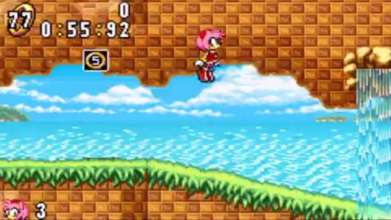 Sonic Advance - Amy : Neo Green Hill Zone Act 1