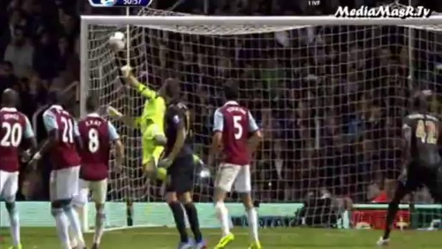 هدف مانشستر سيتي الثاني في ويستهام يونايتد - الأسبوع 8 - 19/10/2013