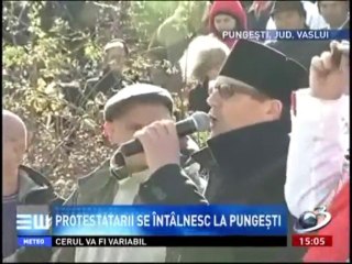 Pungesti, 19 oct: UNITI CONTRA GAZELOR DE SIST. "Nu suntem prosti daca suntem in Vaslui!"