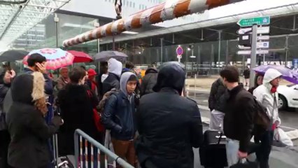 Evacuation de la gare Lille Europe