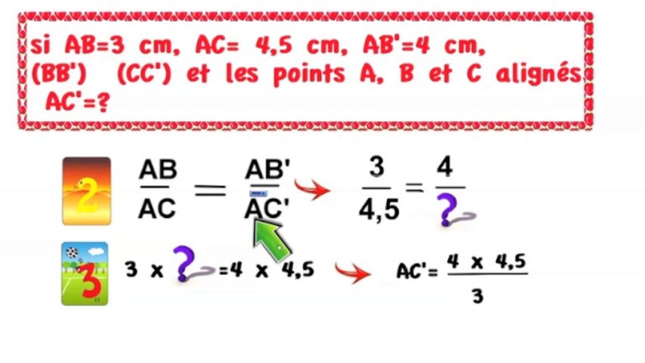 théorème de THALES