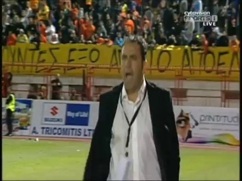 6η αγωνιστική: Ερμής-ΑΠΟΕΛ 2-0 Στιγμιότυπα