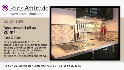 Appartement 1 Chambre à louer - Quartier Latin/St Michel, Paris - Ref. 7101