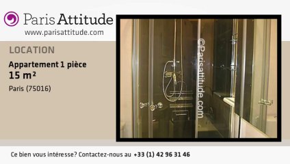 Appartement Studio à louer - Jasmin, Paris - Ref. 3876