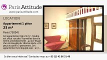 Appartement Studio à louer - Place des Vosges, Paris - Ref. 3350