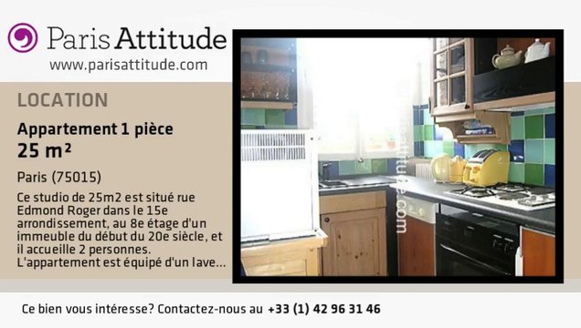 Appartement Studio à louer - Commerce, Paris - Ref. 3302