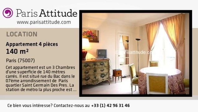 Appartement 3 Chambres à louer - Musée d'Orsay, Paris - Ref. 3551