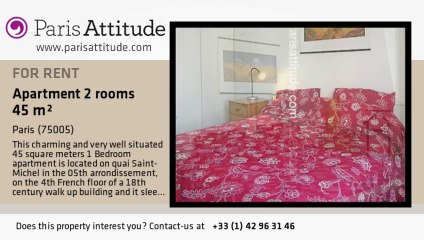 1 Bedroom Apartment for rent - Quartier Latin/St Michel, Paris - Ref. 4612