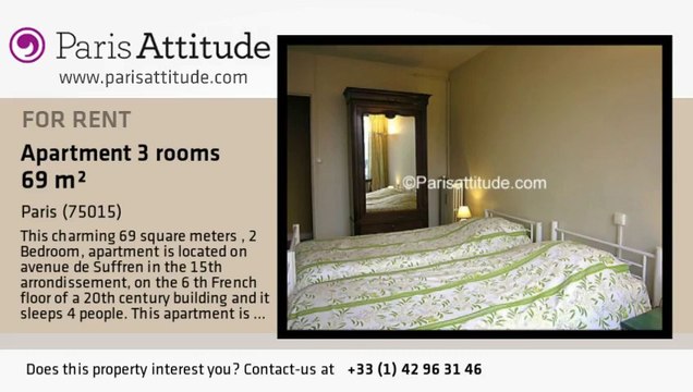 2 Bedroom Apartment for rent - Tour Eiffel, Paris - Ref. 3258