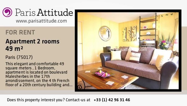 1 Bedroom Apartment for rent - Batignolles, Paris - Ref. 6674