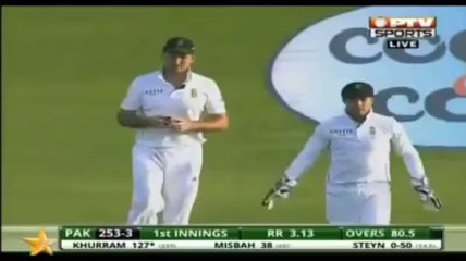 KHURAM shahzad give a kiss from dale steyn