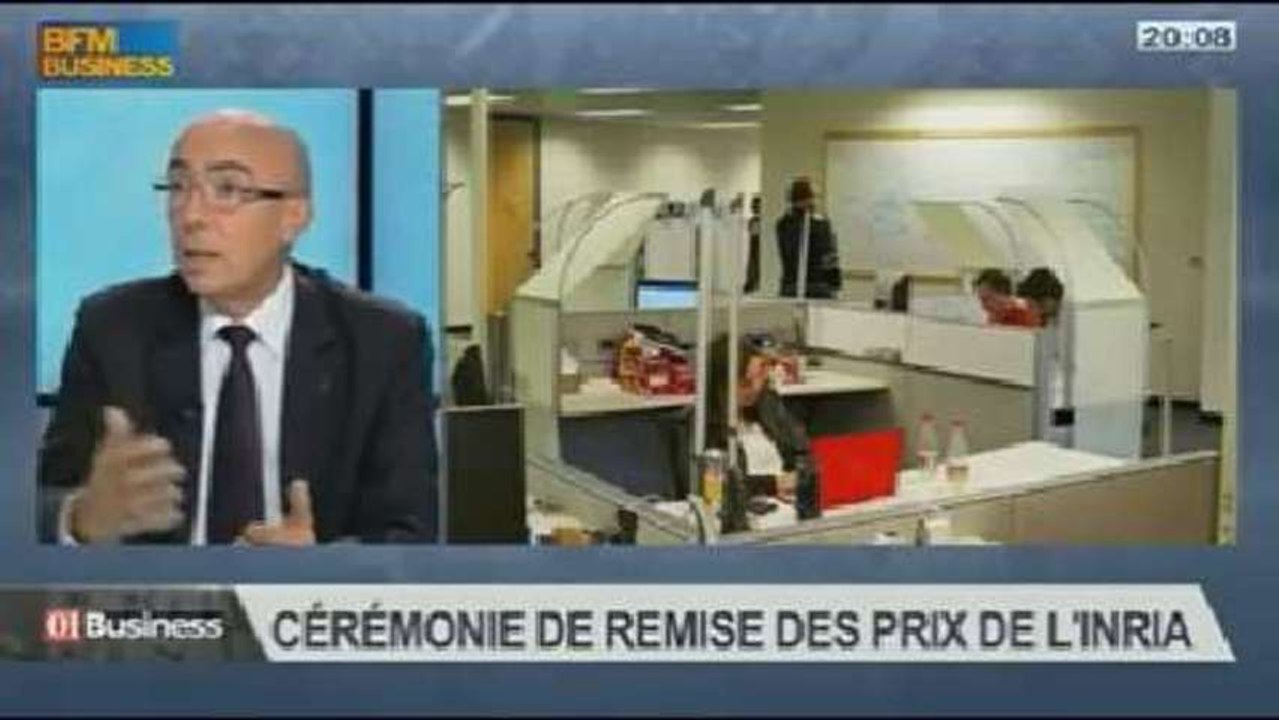 Les prix INRIA: Michel Cosnard, dans 01Business - 19/10 1/4
