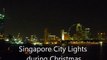 Beautiful Singapore Waterfront Night City Lights.  Singapore Holiday Tours