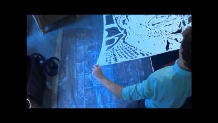 400 hours of art in 15 minutes!