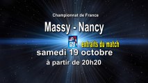 Extraits - Massy Essonne HB / Grand Nancy ASPTT HB - handball ProD2