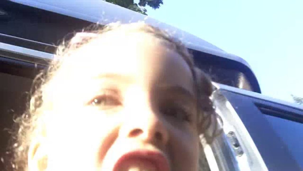 Eden Rose being silly in Canada