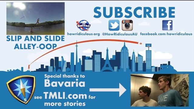 Marquer un panier à 98 mètres de hauteur