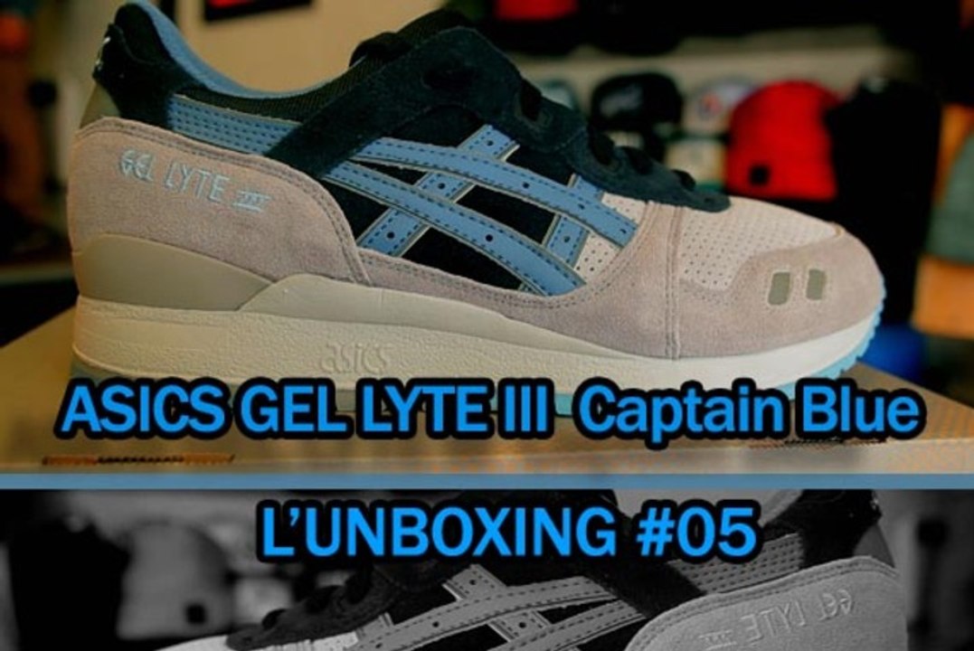 L'Unboxing #05 Asics Gel Lyte 3 Captain Blue