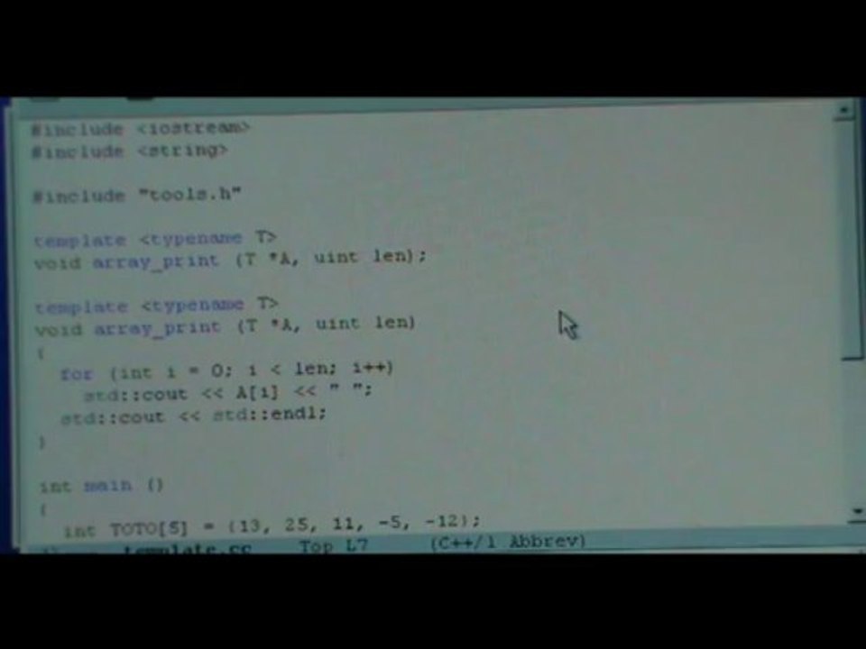 Les templates en C++
