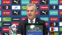 Javier Aguirre admite que necesitaban la victoria