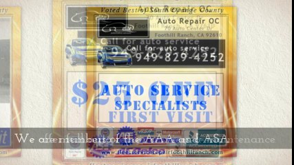 (949) 229-3720 OC Auto Repair Foothill Ranch