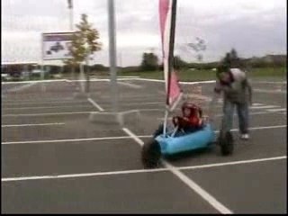 char à voile à superU