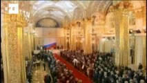 Vladimir Putin toma posse da presidência russa em cerimônia no Kremlin.