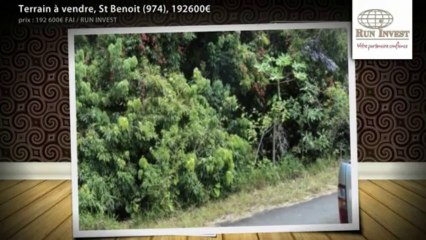 Terrain à vendre, St Benoit (974), 192600€