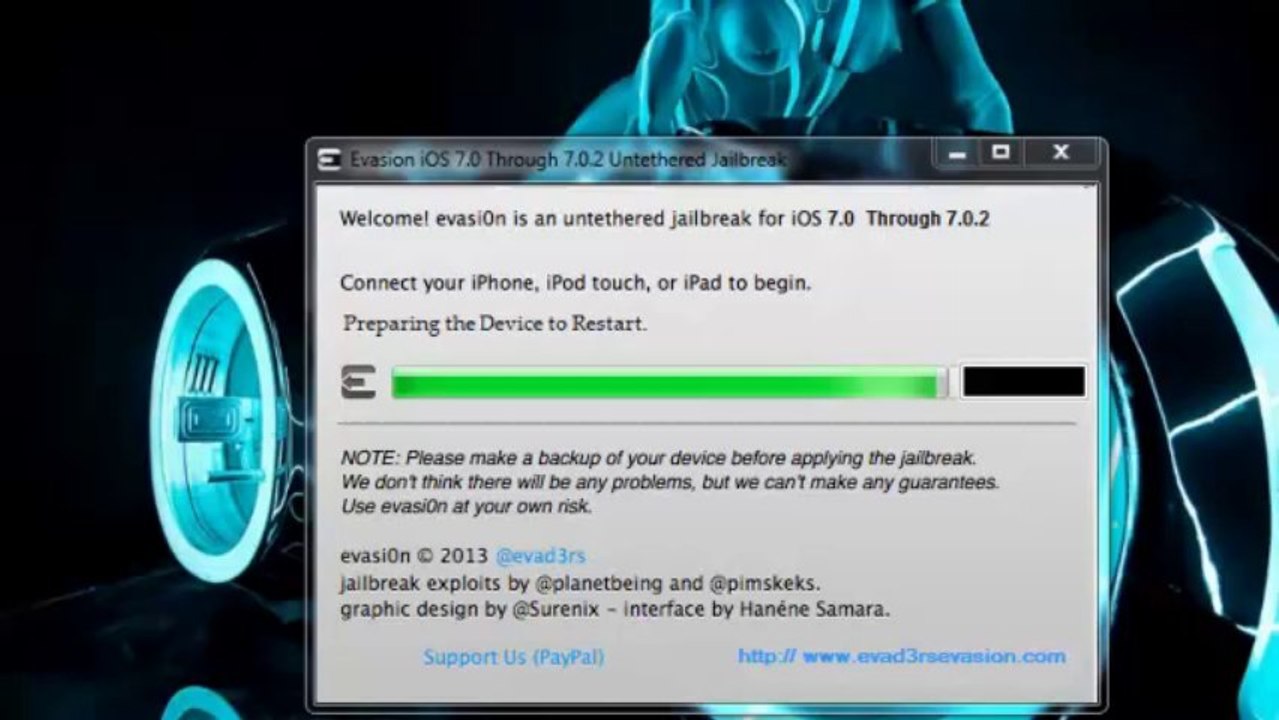 iOS 7.0 Through 7.0.2 Jailbreak Full Untethered evasion released
