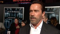 Arnold Schwarzenegger Talks About Being Governor of California At Premiere