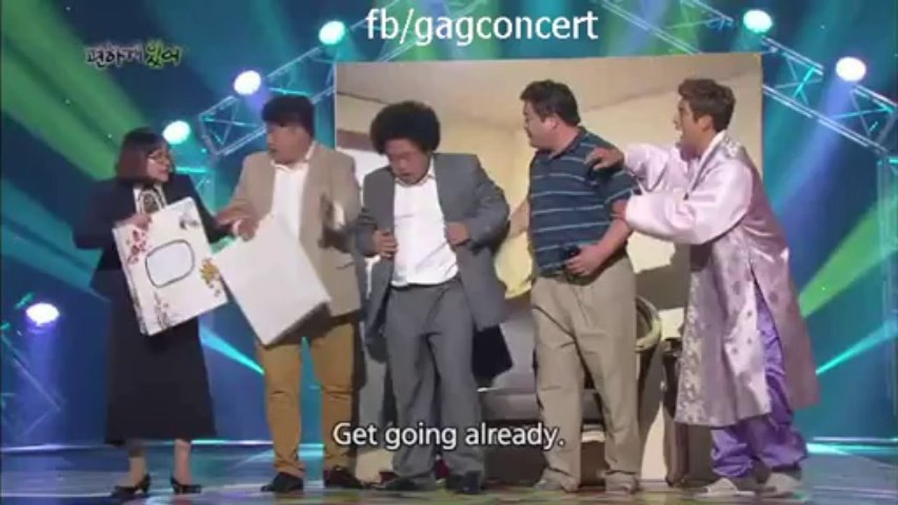 ENG SUBBED Gag Concert -Just Relax-   E717   Chuseok Special  (2013.10.10)