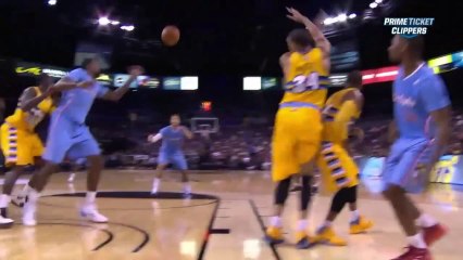 Griffin Assists From the Floor to Jordan _ Nuggets vs Clippe
