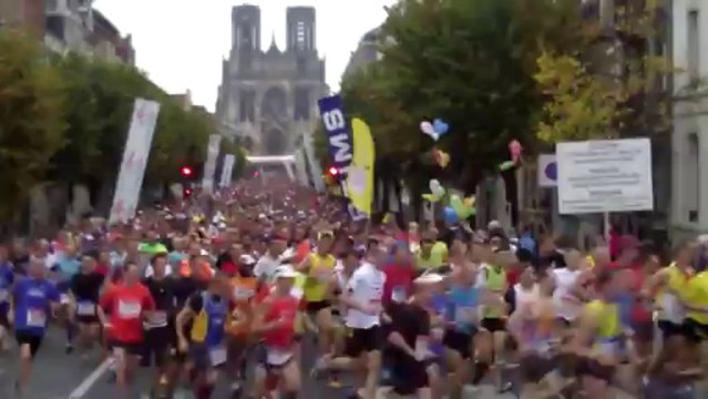 RATJ 2013 DEPART MARATHON ET SEMI MARATHON