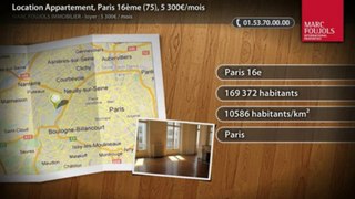 Location Appartement, Paris 16ème (75), 5 300€/mois