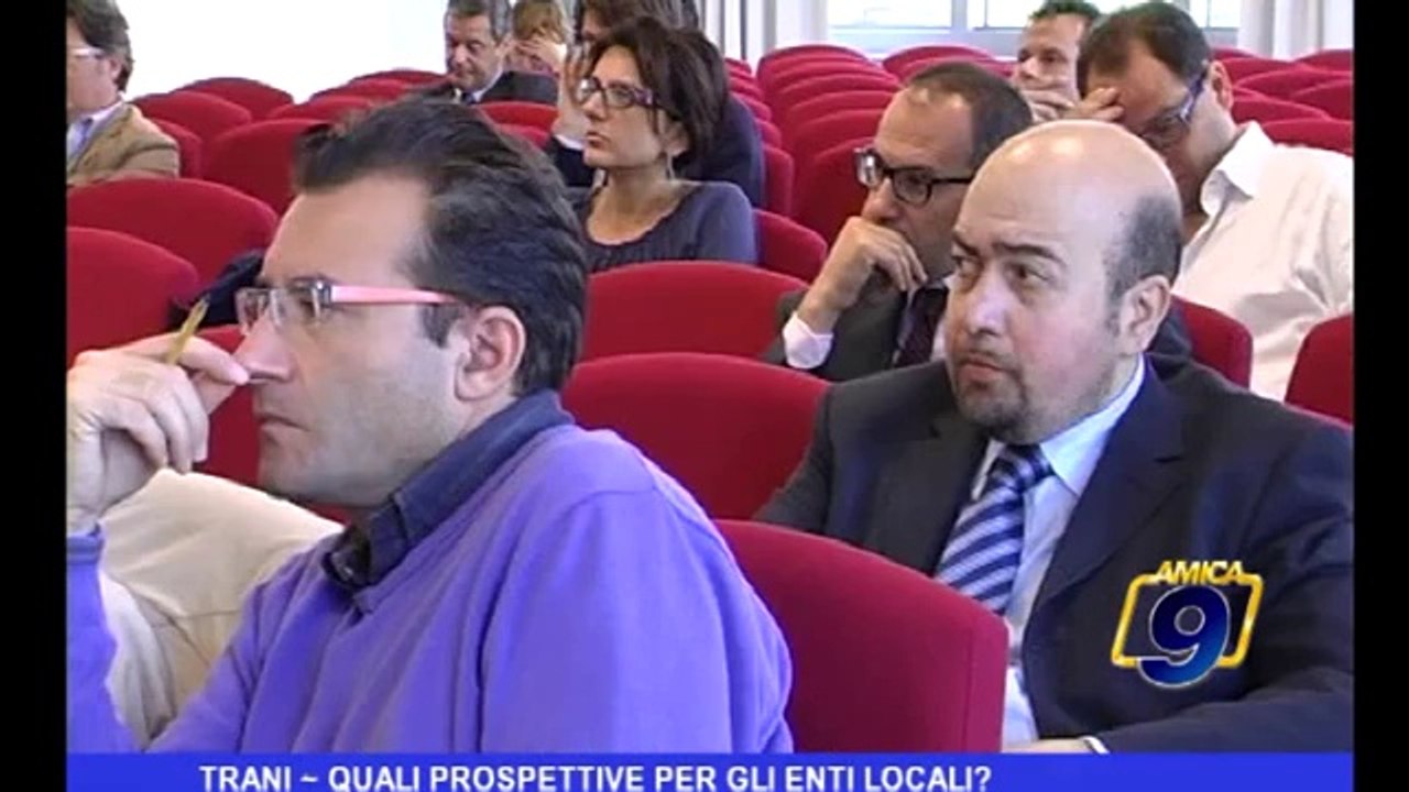 Trani | Quali prospettive per gli enti locali?