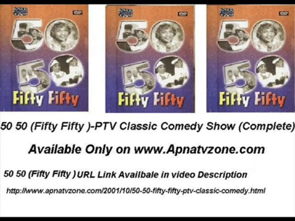 50 50 (Fifty Fifty ) - PTV Classic Comedy Show (Complete)