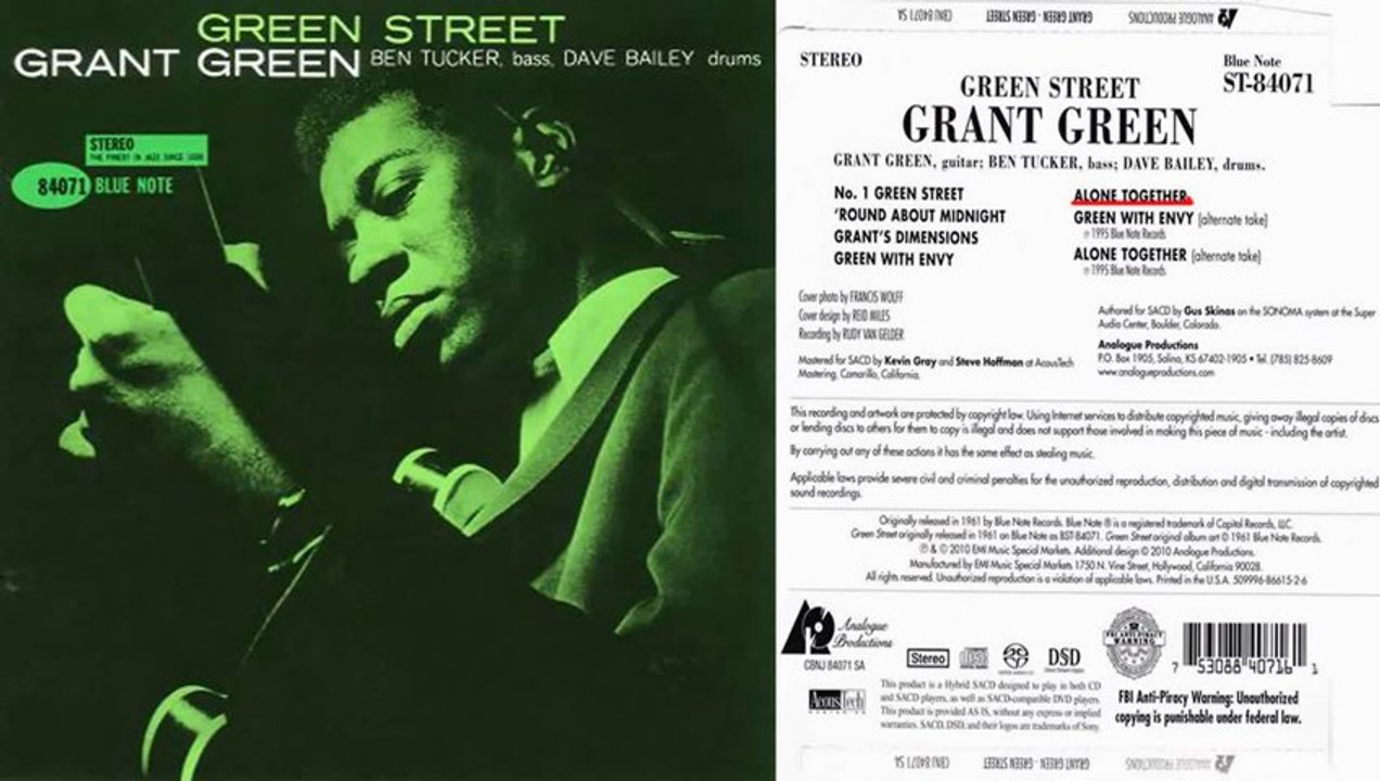 Grant Green Alone Together