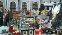 El Museo del Ferrocarril acoge exposición de maquetas de Lego