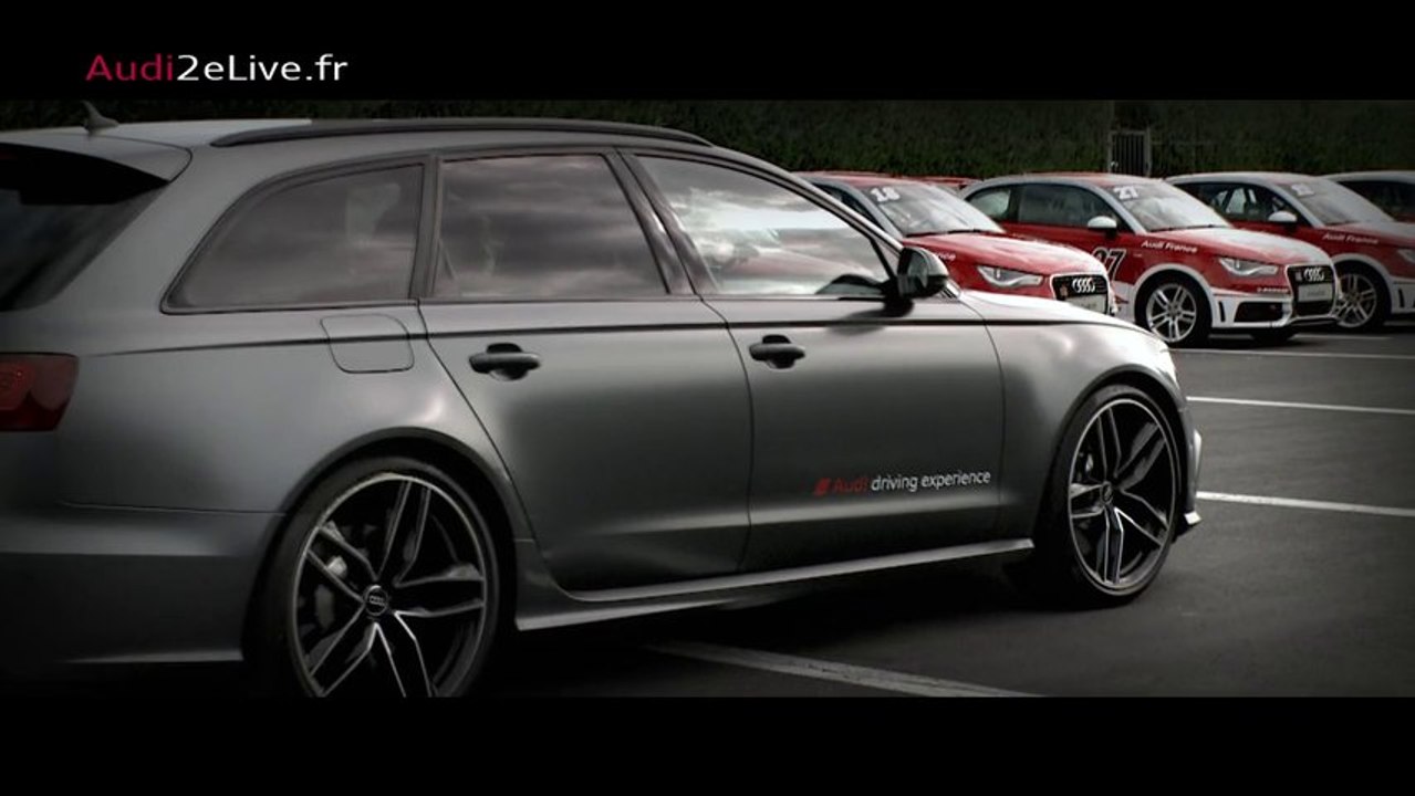 Finale #Audi2e, 24 h en vidéos : essai Audi RS 6 Avant