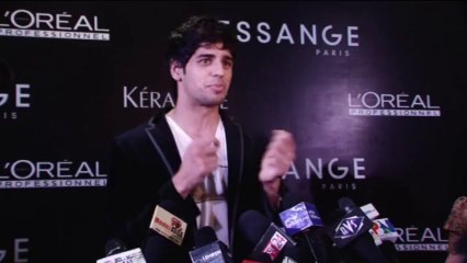 SIDDHARTH MALHOTRA DESSANGE PARIS LAUNCH WITH ALIA BHATT