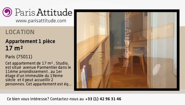 Appartement Studio à louer - Parmentier, Paris - Ref. 7799