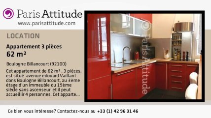 Appartement 2 Chambres à louer - Boulogne Billancourt, Boulogne Billancourt - Ref. 8812