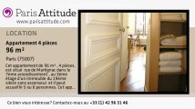 Appartement 3 Chambres à louer - Invalides, Paris - Ref. 7260