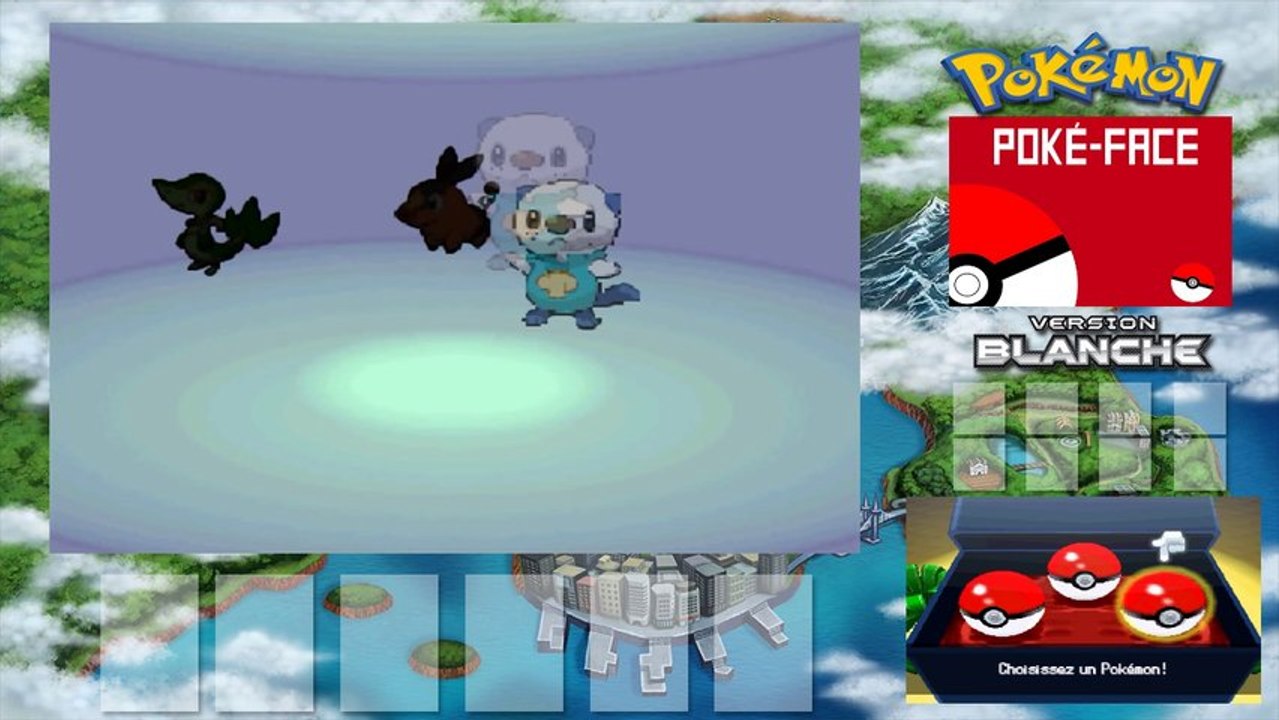 Pokemon Version Blanche #01 - Un choix difficile ? - Pokemon Version Noir - Let's Play Français