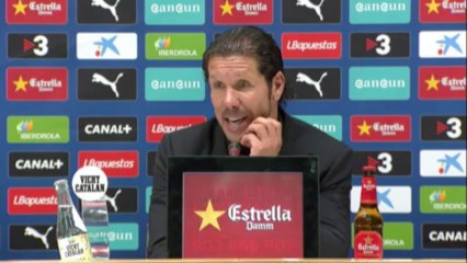 Simeone nie zrażony porażką