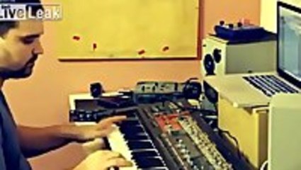 Catchy 8bit tune played live